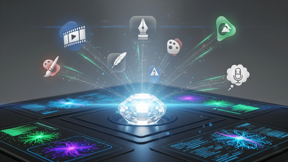 هوش مصنوعی برای تولید محتوا: ۵ کاربرد سریع و روزمره در سال ۲۰۲۵